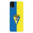 Funda Para Lg K42 Del Cádiz Escudo Fondo Bicolor - Licencia Oficial Cádiz Cf