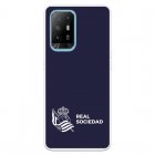 Funda Para Oppo A94 5g Del Real Sociedad De Fútbol Real Fondo Azul Oscuro  - Licencia Oficial Real Sociedad De Fútbol