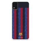 Funda Para Lg K42 Del Fc Barcelona Fondo Rayas Verticales  - Licencia Oficial Fc Barcelona