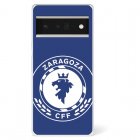 Funda Para Google Pixel 6 Pro Del Zaragoza Cf Femenino Escudo Grande Fondo Azul  - Licencia Oficial Zaragoza Cf Femenino