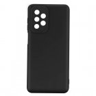 Avizar Funda de Silicona Flexible Resistente Negra para Samsung Galaxy A23 5G