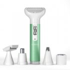 Ailoria Evapore Pro Set Depiladora USB 5 en 1 con Diferentes Accesorios USB Verde