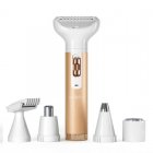 Ailoria Evapore Pro Set Depiladora USB 5 en 1 con Diferentes Accesorios Naranja