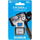Kioxia Exceria G2 MicroSDHC 32GB UHS-III U3 A1 V30 Classe 10 + Adaptador SD