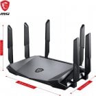 MSI RadiX AX6600 WiFi 6 Tri-Band Router Gaming