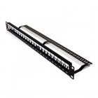 Lapara LA-4010206 Patch Panel para Rack 19" 1U Vacío 24 Puertos Slim UTP