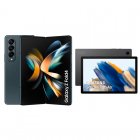 Samsung Galaxy Z Fold4 12/512GB Verde Libre + Cargador de Pared 25W + Galaxy Tab A8 10.5" 32GB WiFi
