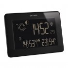 TFA Dostmann 35.1128.01 Estación Meteorológica Digital Slim Touch Negro LCD Batería