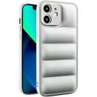 Icoveri Funda TPU Antigolpes Plata para iPhone 12