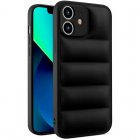 Icoveri Funda TPU Antigolpes Negra para iPhone 12