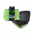 Ksix Bolsa Adventure para Cámaras Deportivas y Accesorios Pequeña (250x180x70 Mm) Verde