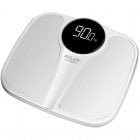 Adler Ad8172w Báscula De Baño Digital, Alta Precisión 180kg, Pantalla Led Apagado Automático, Antide