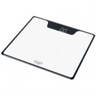 Adler Ad8174w Báscula De Baño Digital Alta Precisión 180kg, Pantalla Led Apagado Automático, Vidrio