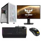 Epical-Q GPlus30 AMD Ryzen 7 5800X3D/32GB/2TB SSD/RTX 4070Ti + Monitor 27" IPS QHD 165Hz + Combo ASUS TUF Gaming