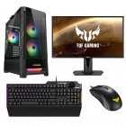 Epical-Q GPlus32 AMD Ryzen 7 5700X/32GB/2TB SSD/RTX 4070Ti + Monitor 27" IPS QHD 165Hz + Combo ASUS TUF Gaming