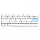 Ducky ONE 2 PRO Classic Mini 60% Pure White Kailh Red RGB PBT Teclado Mecânico Branco