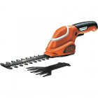 Black & Decker GSL700-QW Kit Tijera Cortacésped y Arreglasetos con batería 7.2V 1.5Ah Litio