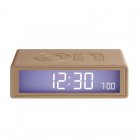 Lexon Flip Mineral Reloj Despertador LCD Gold