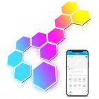 Govee H6061 Glide Hexa Light Kit de Inicio 10 Paneles LED RGB