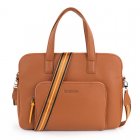 Pasta para laptop Lois Crandell até 15" marrom