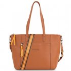 Lois Crandell Bolsa de ombro para tablet marrom