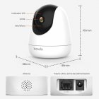 Tenda CP6 2K IP WiFi Câmera Vigilância Interna 360º Dome Security + SP3 Wi-Fi Smart Plug