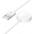 Ksix Urban Plus Carregador de substituição com base de carregamento sem fios para Smartwatch USB-A 80cm Branco