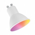 Lâmpada inteligente Muvit iO GU10 5,5 W 400 lúmens RGB/CCT + porta-lâmpada