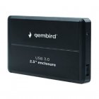 Gembird EE2-U3S-2 Caixa para Disco Rígido 2.5" SATA USB 3.0 Preta