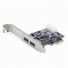 Gembird UPC-30-2P Placa PCIe 2 Portas USB 3.0