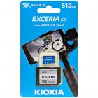 Kioxia Exceria G2 MicroSDHC 512GB UHS-III U3 A1 V30 Classe 10 + Adaptador SD