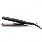 Bellissima B-Mini Plancha de Pelo para Bolso y Viaje con Placas de Revestimiento Cerámico Negra