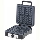 Adler Ad3049 Gofrera Eléctrica Profesional 4 Gofres Grandes, Placas Antiadherentes, Regulador Temper