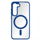 Avizar Carcasa Magsafe Para Galaxy S23 Plus Trasera Rígida Contorno Silicona Azul