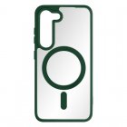 Avizar Carcasa Magsafe Para Galaxy S23 Trasera Rígida Contorno Silicona Verde