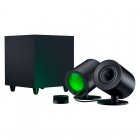 Razer Nommo V2 Pro Altifalantes Gaming Alcance Completo 2.1 com Subwoofer Sem Fios Bluetooth/USB