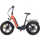 Youin Luxor Plus Bicicleta Eléctrica Plegable 250W 20" Coral
