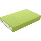Approx APPHDD09GP Caja Externa para Disco Duro de 2.5'' SATA USB 2.0 Screwless Verde