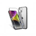 Funda Magnetica Con Cristal Templado Negra Para Iphone 14