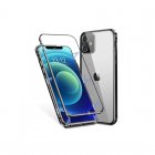 Funda Magnetica Con Cristal Templado Negra Para Iphone 12 Mini