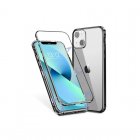 Funda Magnetica Con Cristal Templado Negra Para Iphone 13