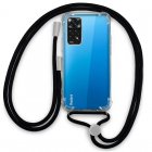 Cool Funda Antigolpes con Cordón Reforzado Negro para Xiaomi Redmi Note 11 / Note 11S