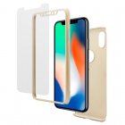 Unotec Pack Full Protect Dorado para iPhone X/XS