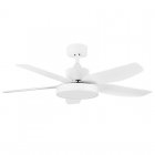 Orbegozo CP 116116 Ventilador Techo con Luz LED y Mando 116cm 40W Blanco