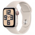 Apple Watch SE GPS + Cellular 40mm Aluminio Blanco Estrella con Correa Deportiva Blanco Estrella M/L