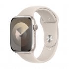 Apple Watch Series 9 GPS 45mm Starlight Caja de Aluminio con Correa Deportiva Starlight S/M