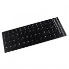 Autocolantes para Converter Teclado para Idioma Francês Pretos