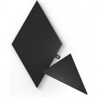 Pacote de expansão Nanoleaf Shapes Triangles 3 painéis LED RGB para Shapes Smarter Kit preto