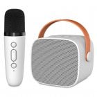 Pccom Essential Micrófono Karaoke con Altavoz Blanco