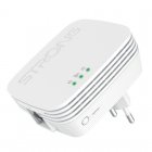 STRONG Powerline WiFi 1000 Duo, 1000 Mbit/s, high-speed WLAN-adapter, tot 300 m bereik, PowerLAN-set, internet via stopcontact, wifi-hotspotset, ethernet-aansluiting